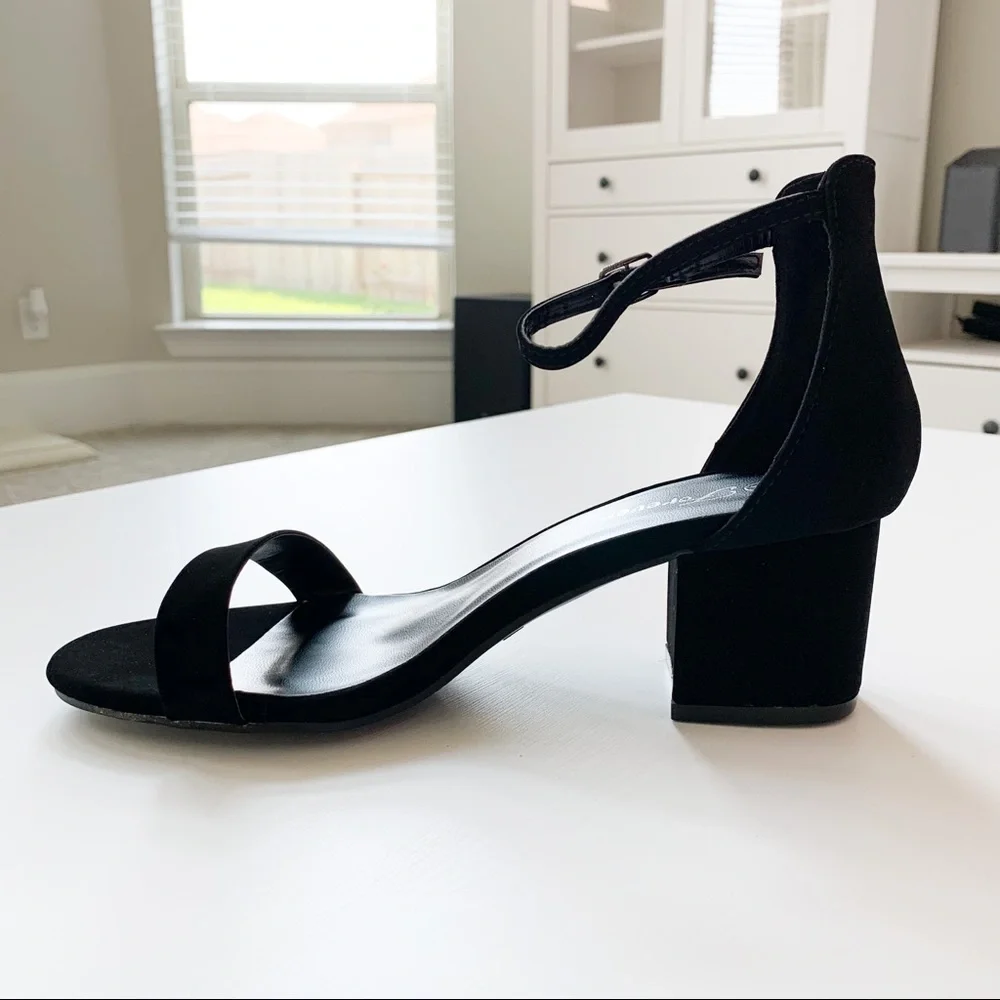 Forever Black NUB Heels Nataly-06 - Picture 3 of 9